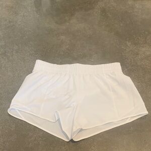 Girls White Shorts